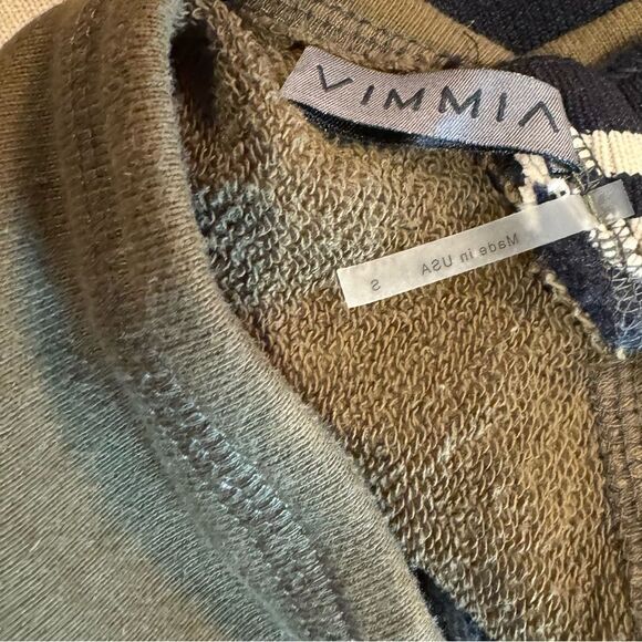 Vimmia Balboa Halter Sweatshirt Top in Dark Olive - Picture 5 of 6